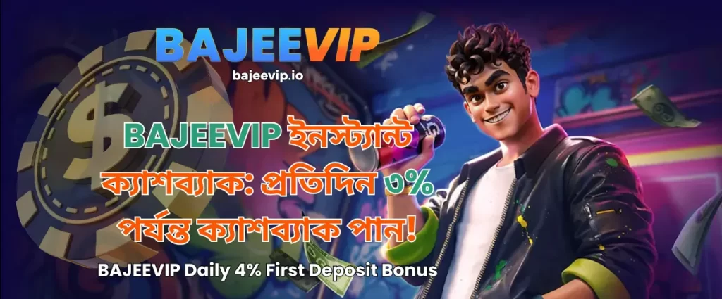 BAJEEVIP Promotion Code: Daily 4% First Deposit Bonus
